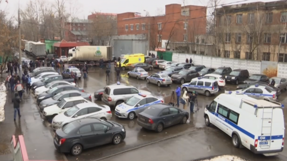 Střelba v ruské továrně